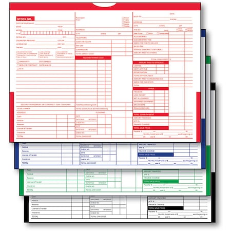 Asp Color Top Detailed Deal Jackets-Printed, 9" X 12", 100 Per Pk: Black Pk 5614